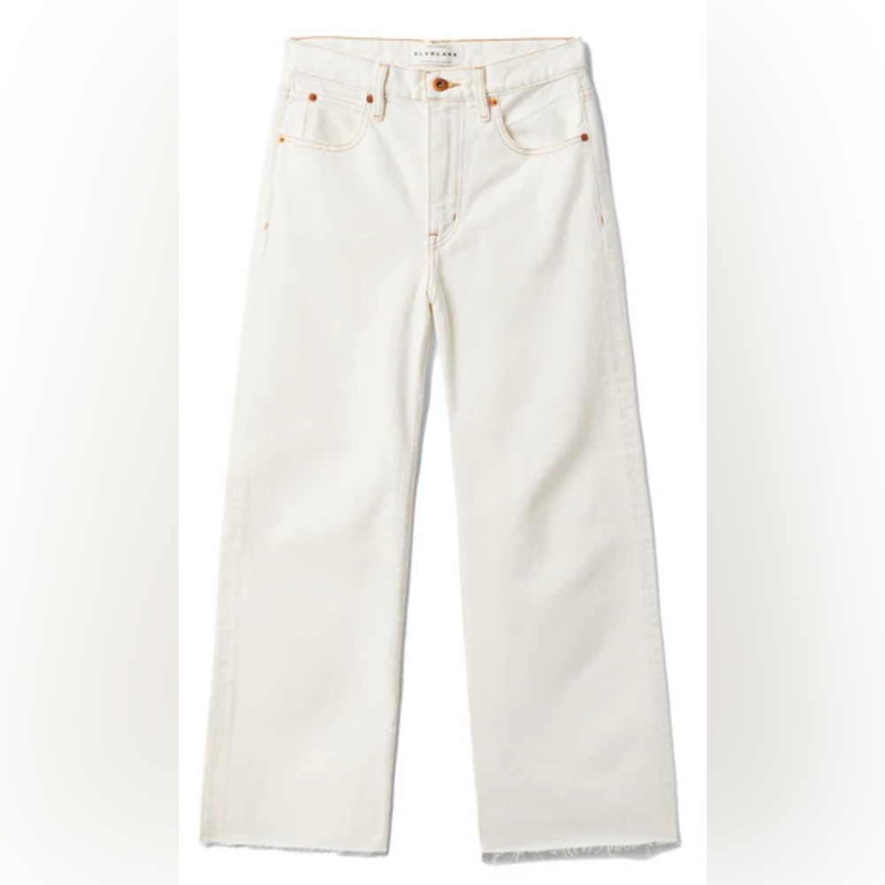 SLVRLAKE Grace Crop Wide Leg Jeans 32